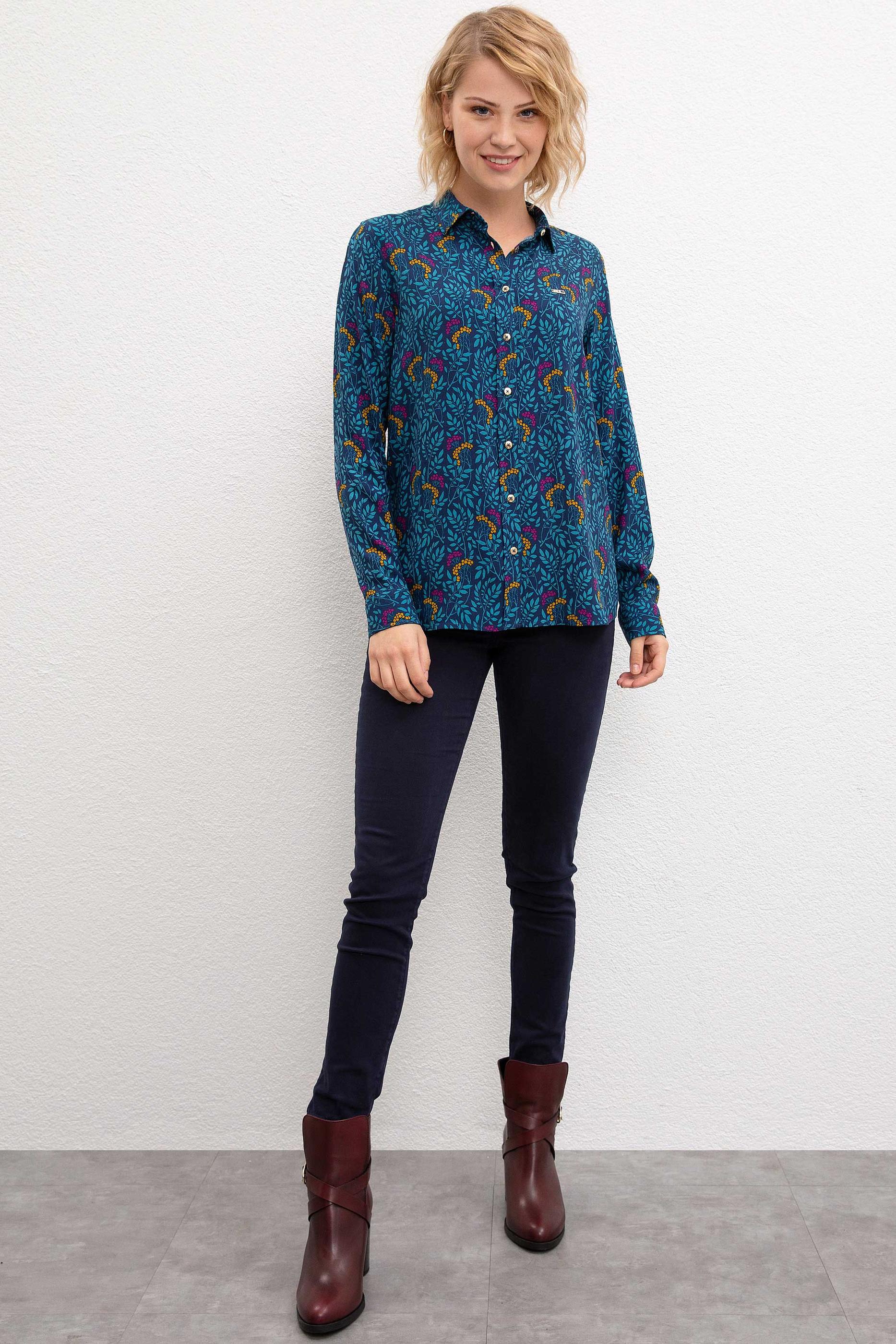 Kadın Yeşil Gömlek