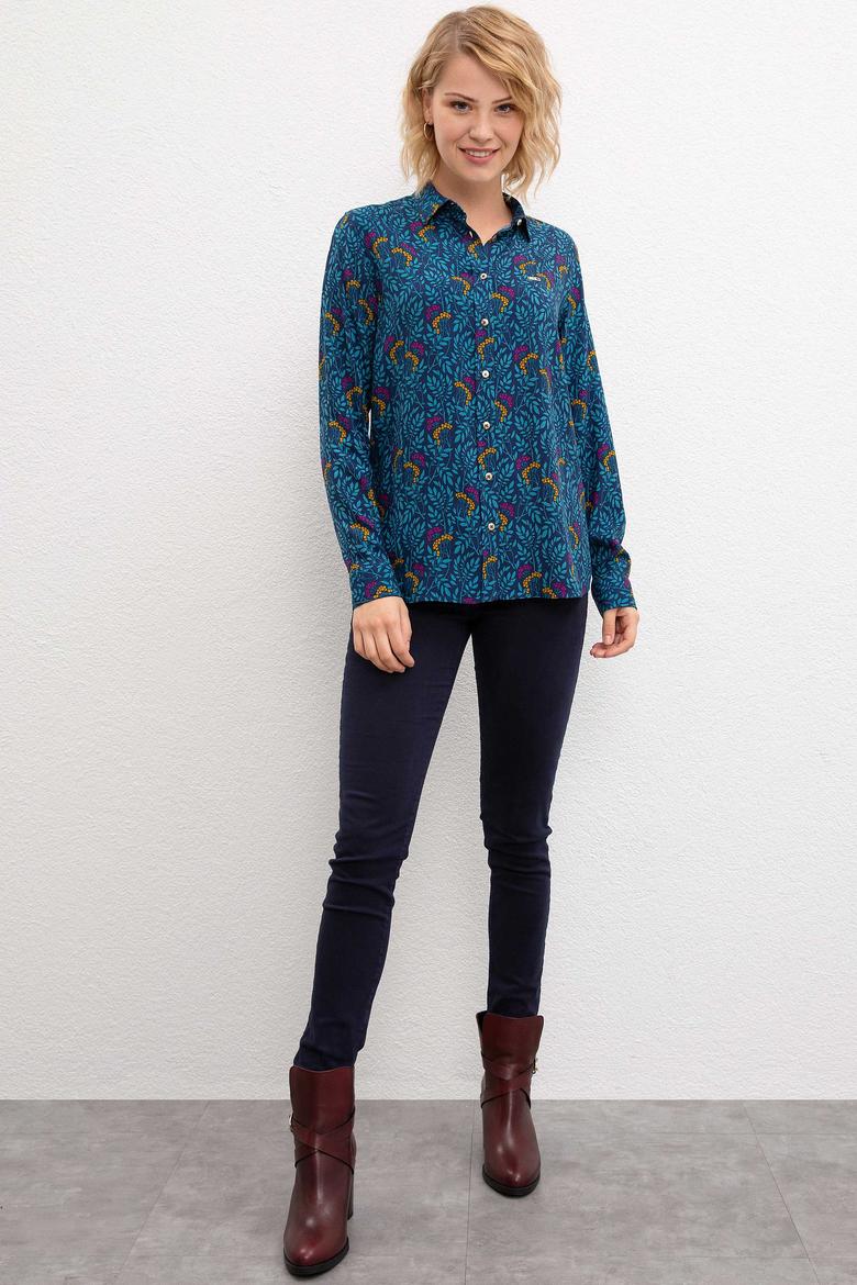 Kadın Yeşil Gömlek - 50207929003