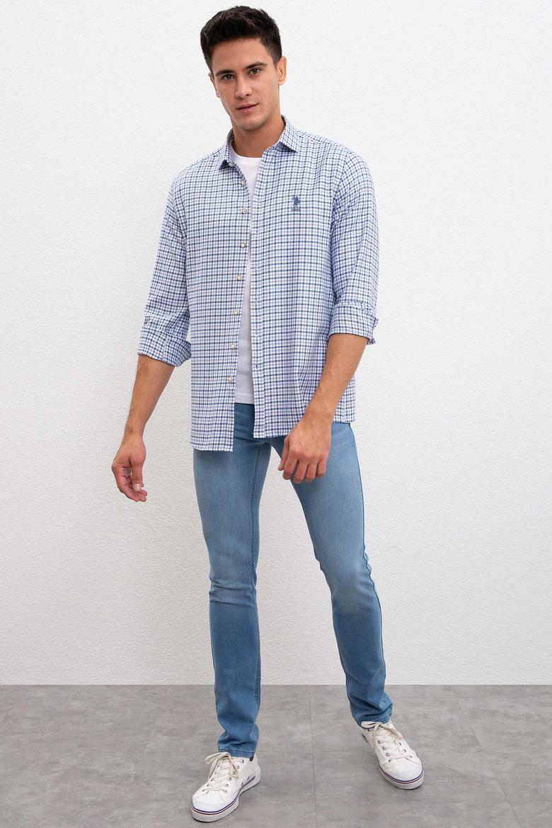 Erkek Mavi Gömlek - 50207869001