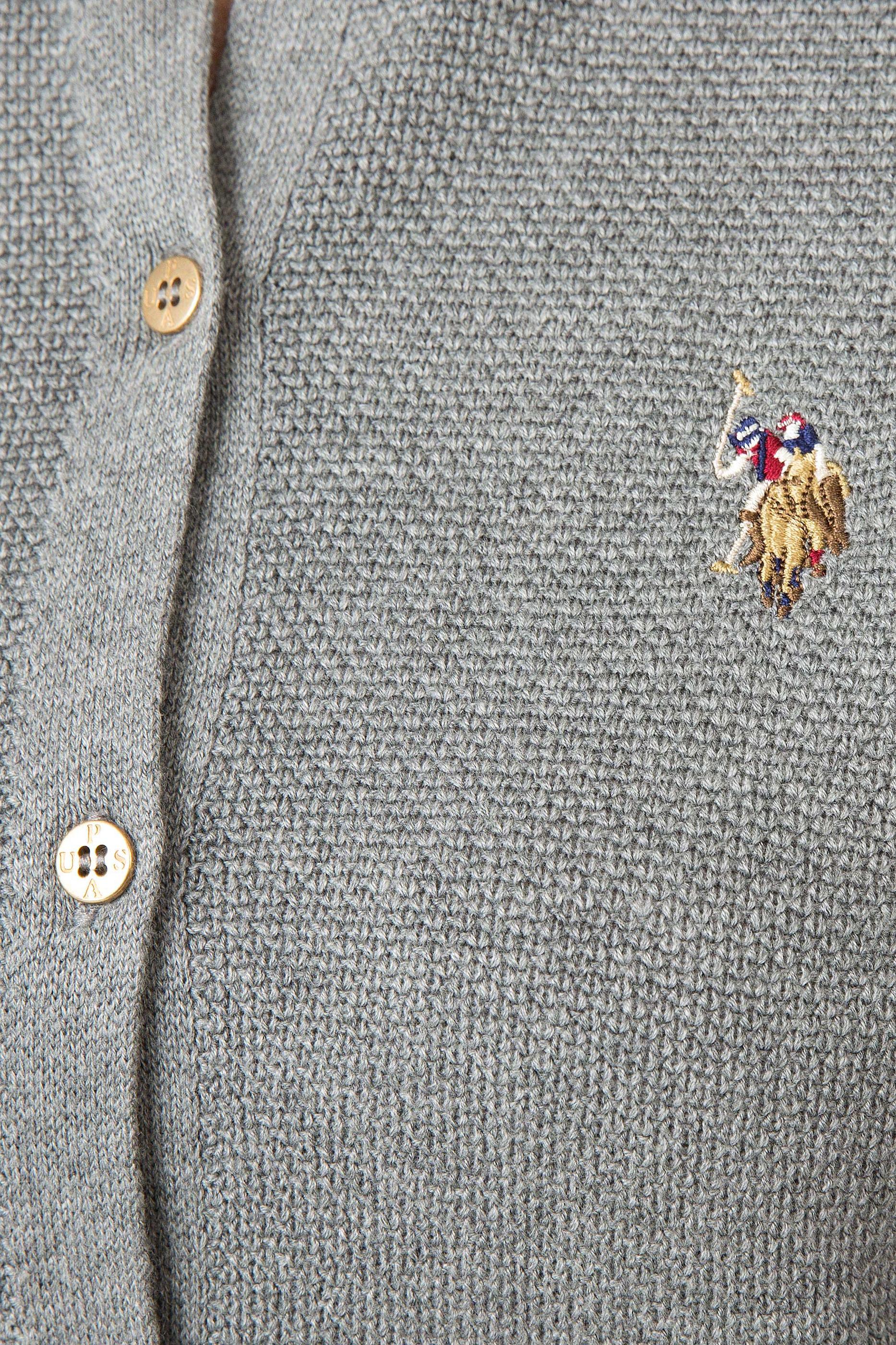 Gri Triko Hırka Basic