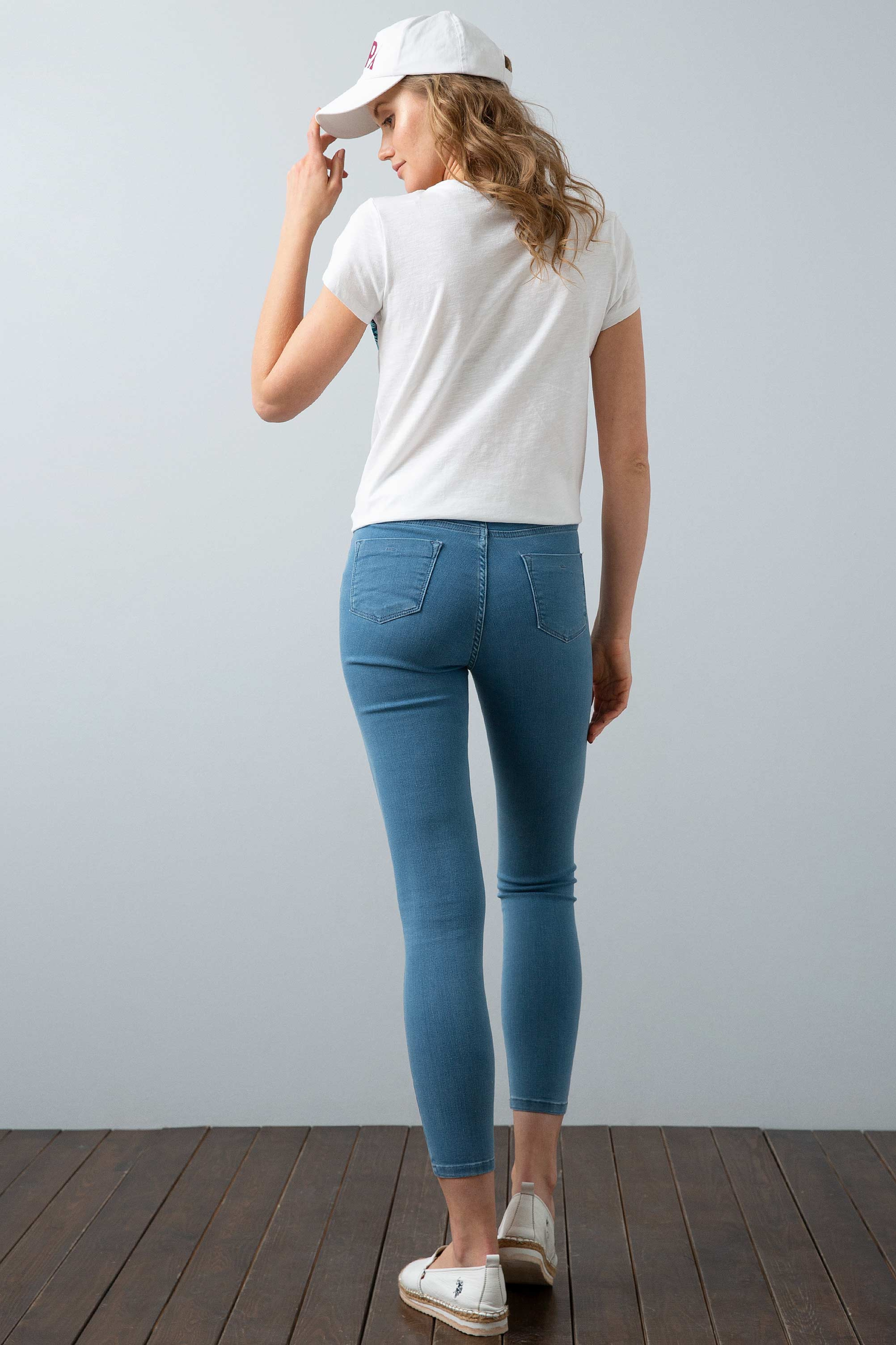 Kadın Açık Mavi Jean Pantolon - Image 2