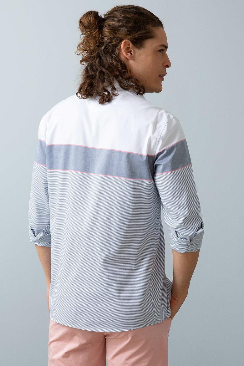 Erkek Mavi Gömlek Uzunkol - 50199821006