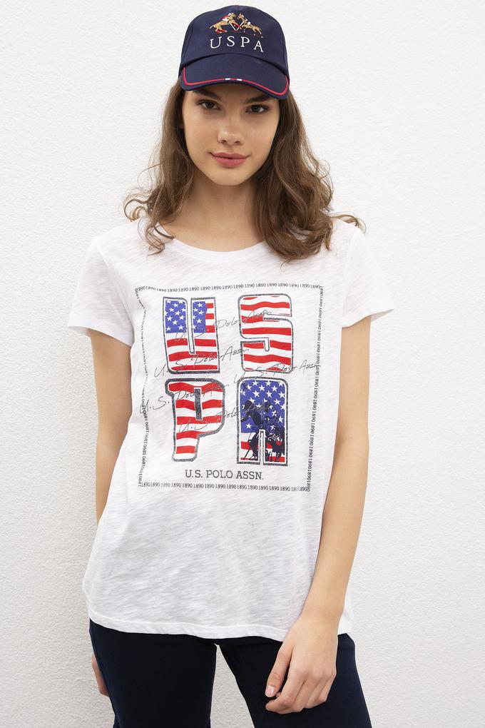 Kadın Beyaz Tişört