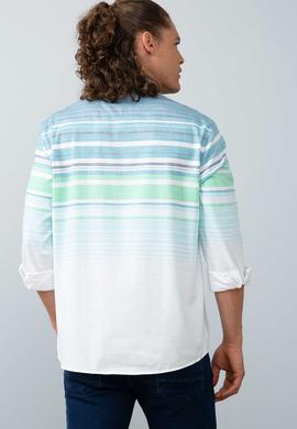 Erkek Beyaz Gömlek Uzunkol - 50199405001