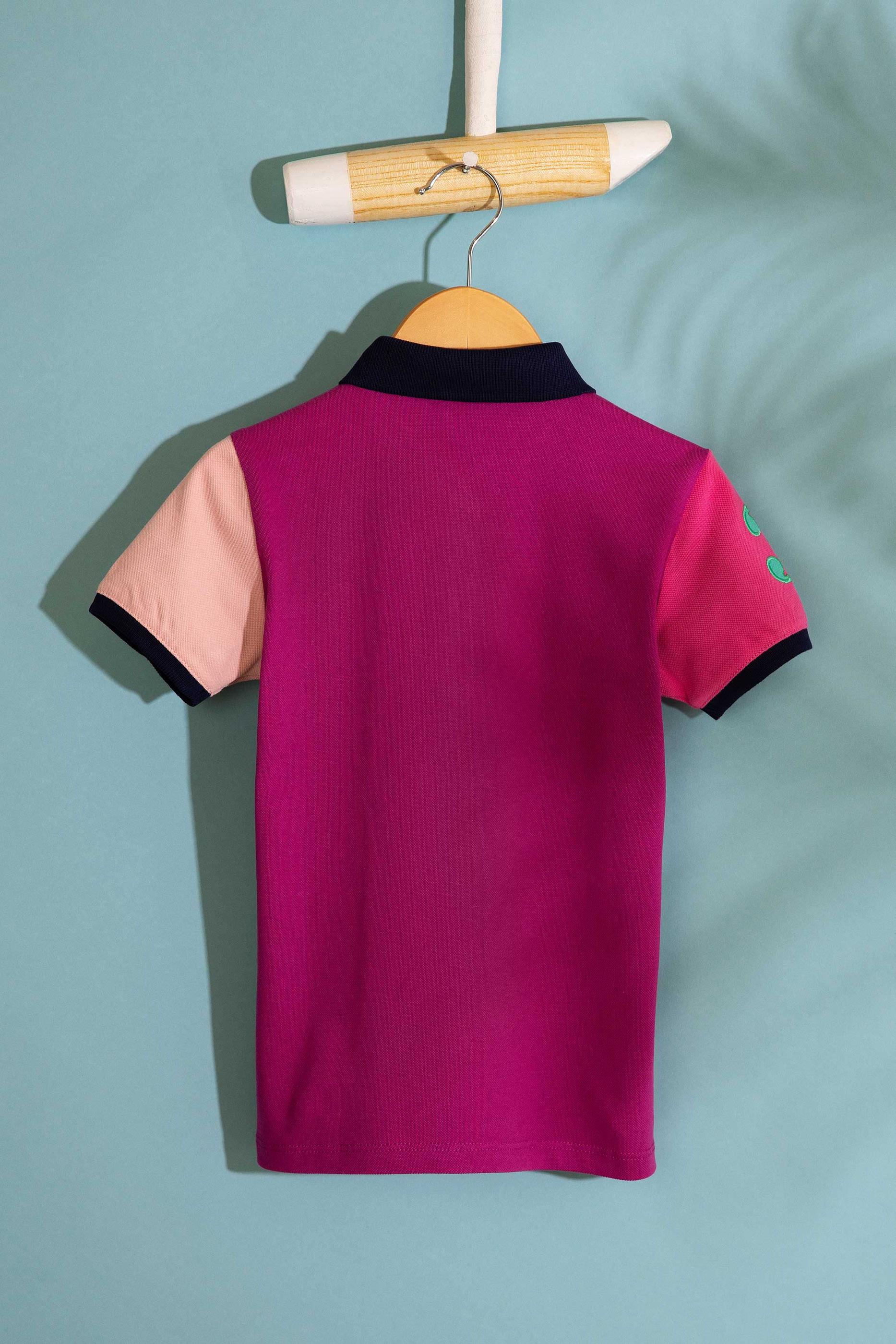 Kız Çocuk Mor Tişört