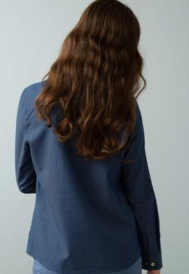 Lacivert Gömlek Uzunkol - 50191910007