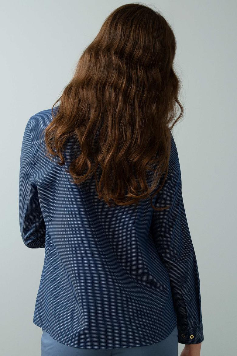 Lacivert Gömlek Uzunkol - 50191910007
