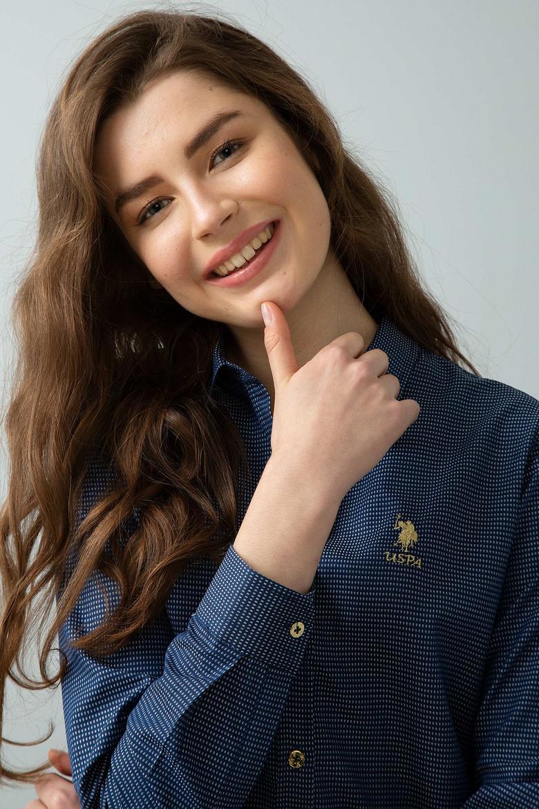 Lacivert Gömlek Uzunkol - 50191910007