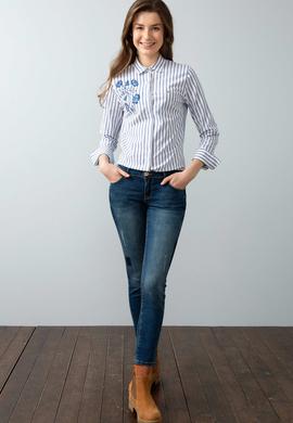 Mavi Gömlek Uzunkol - 50191966022