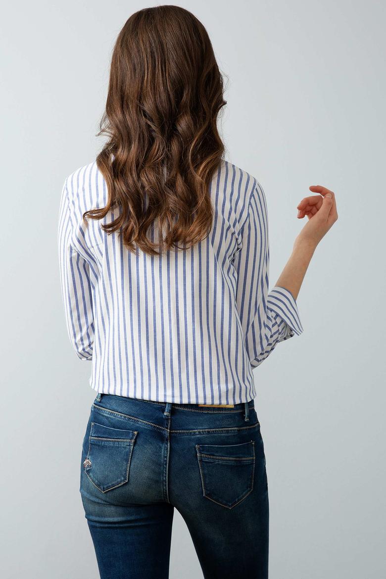 Mavi Gömlek Uzunkol - 50191966022