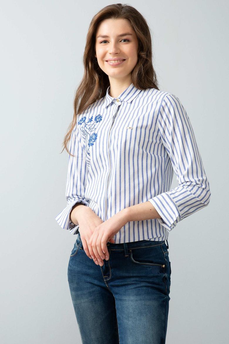 Mavi Gömlek Uzunkol - 50191966022