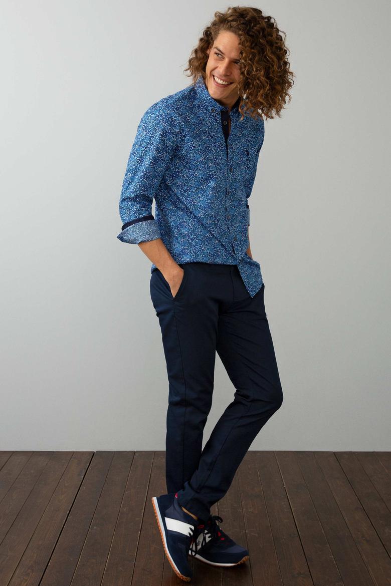 Mavi Gömlek Uzunkol - 50191968020