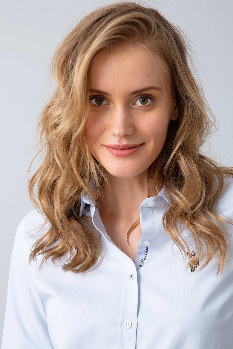 Mavi Gömlek Uzunkol Basic