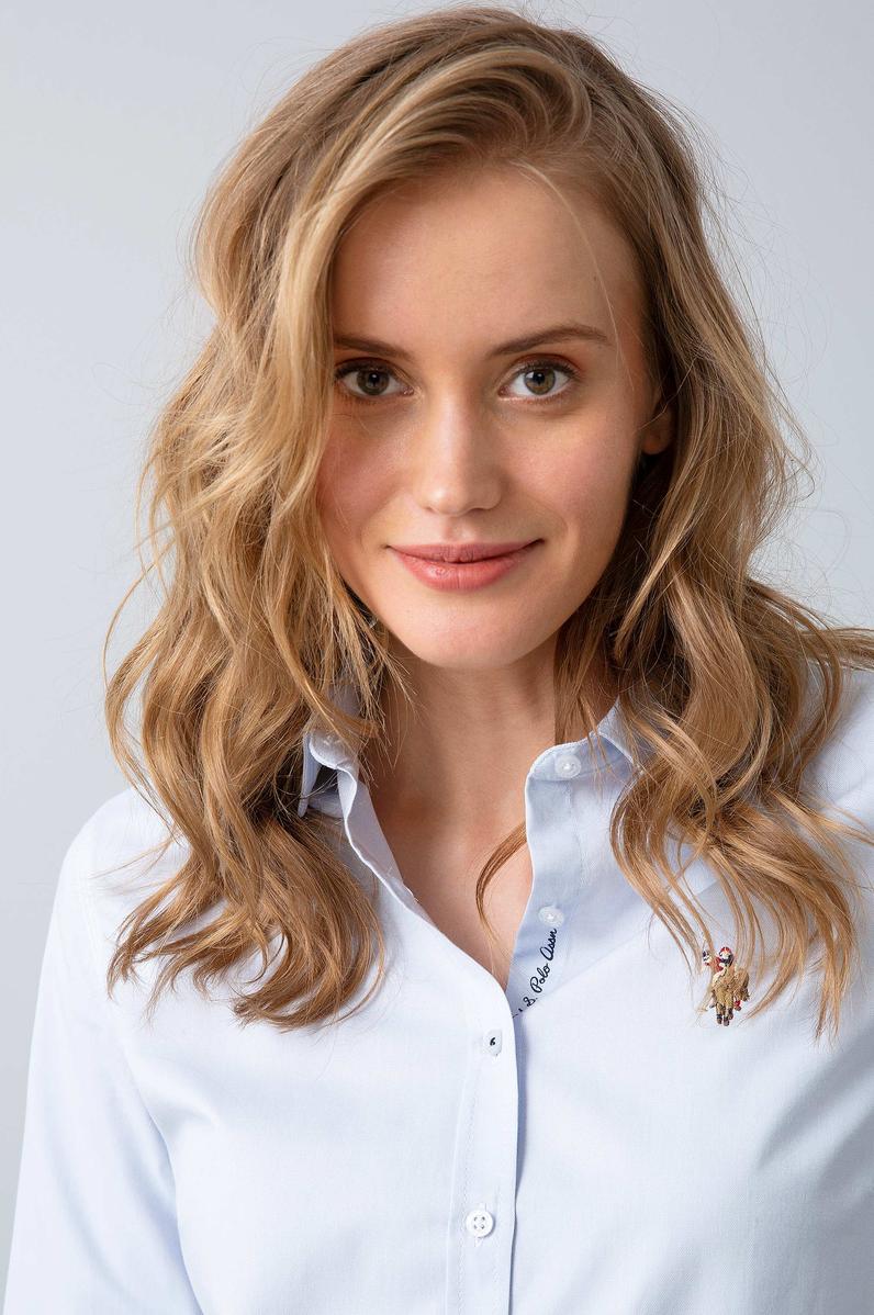 Mavi Gömlek Uzunkol Basic