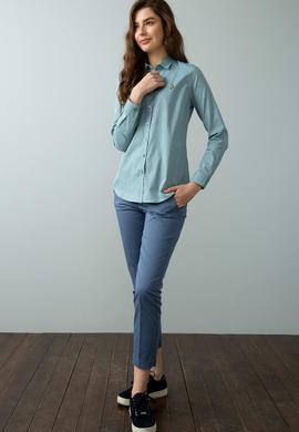 Mavi Gömlek Uzunkol Basic - 50192076090