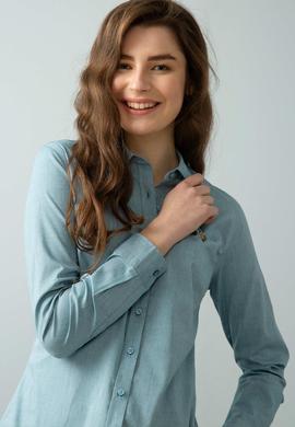 Mavi Gömlek Uzunkol Basic - 50192076090