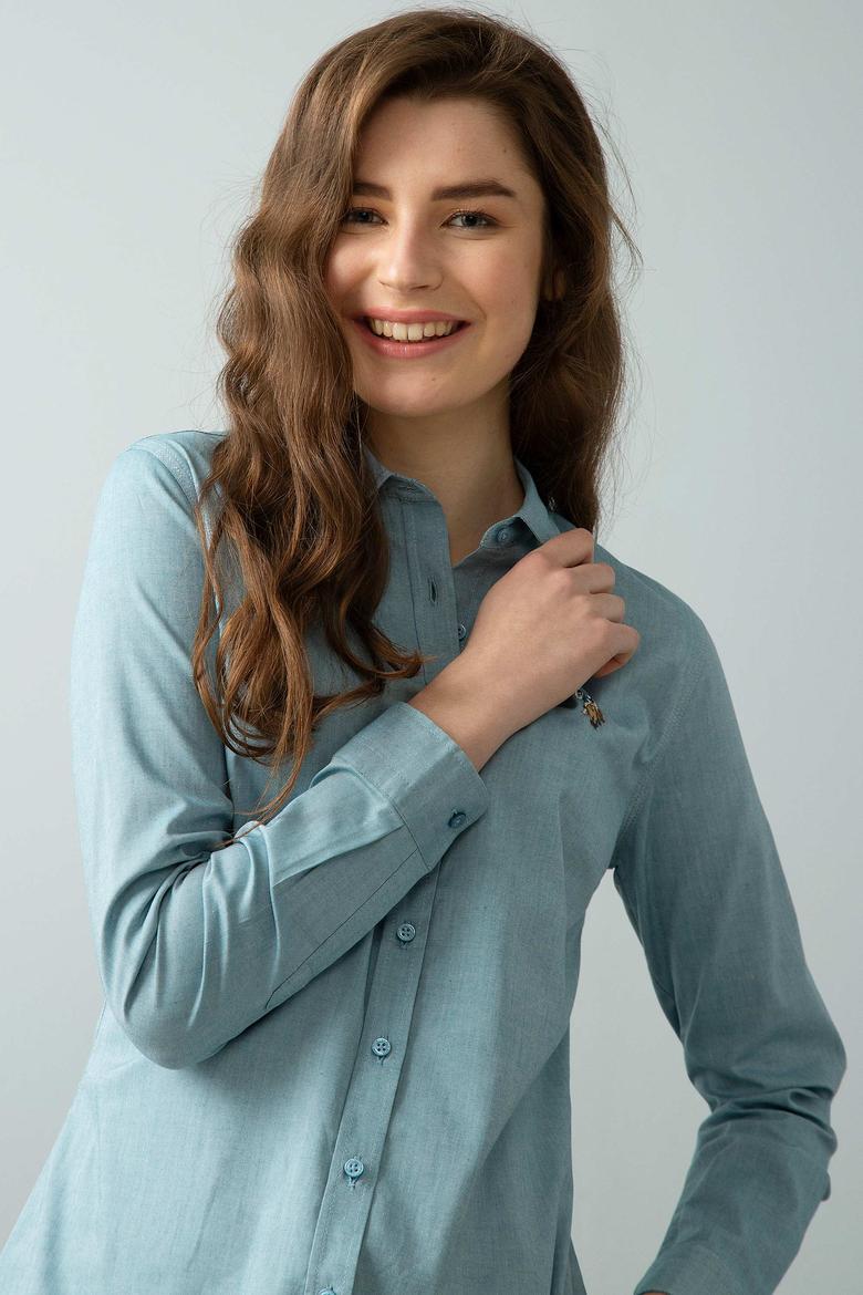 Mavi Gömlek Uzunkol Basic - 50192076090