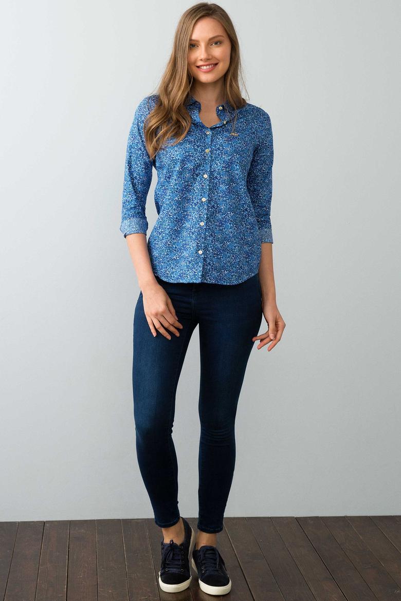 Mavi Gömlek Uzunkol - 50192101011