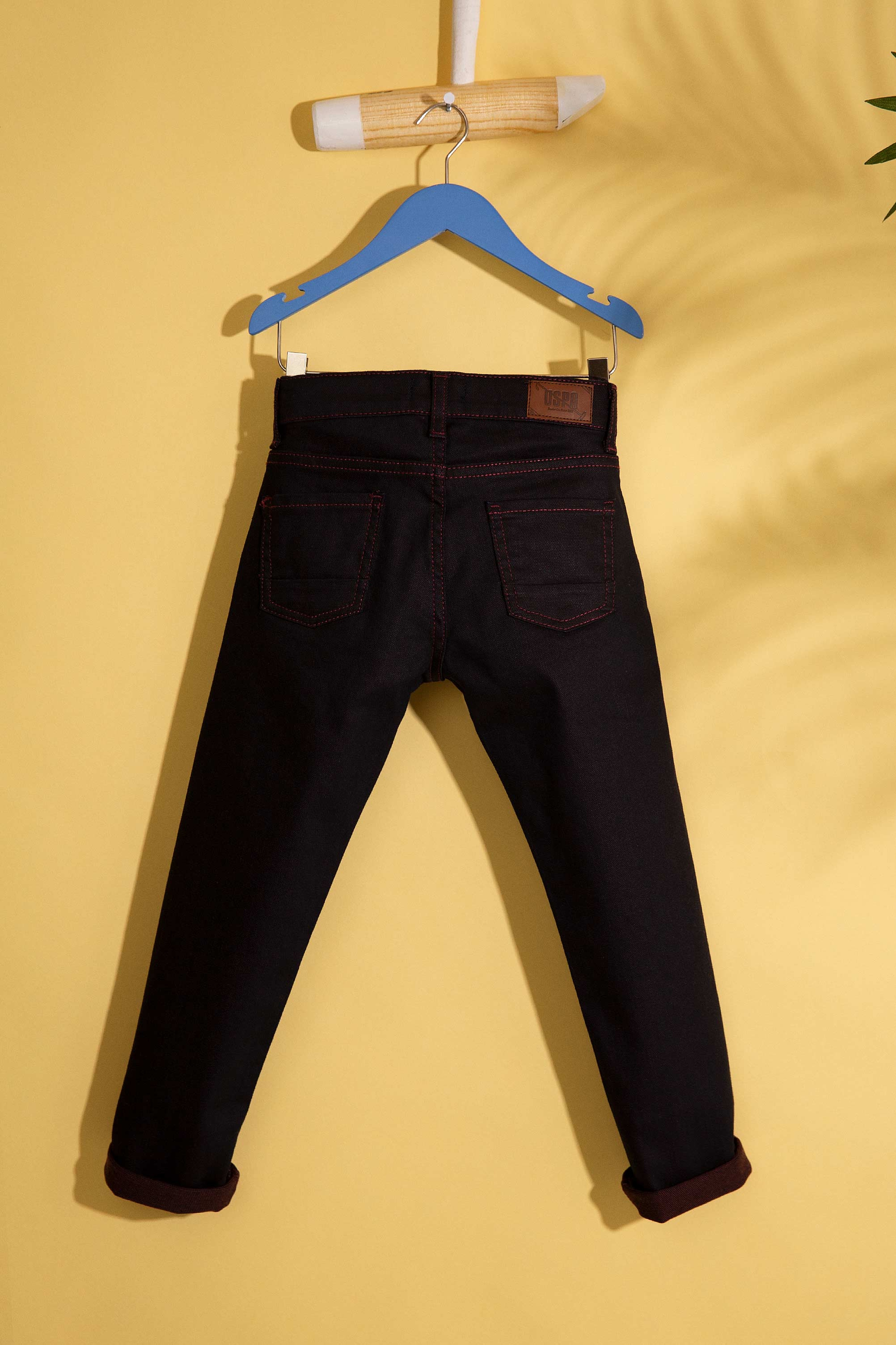 Kırmızı Denim Pantolon - Image 2