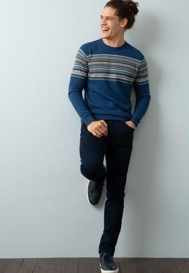 Lacivert Denim Pantolon - 50194418001