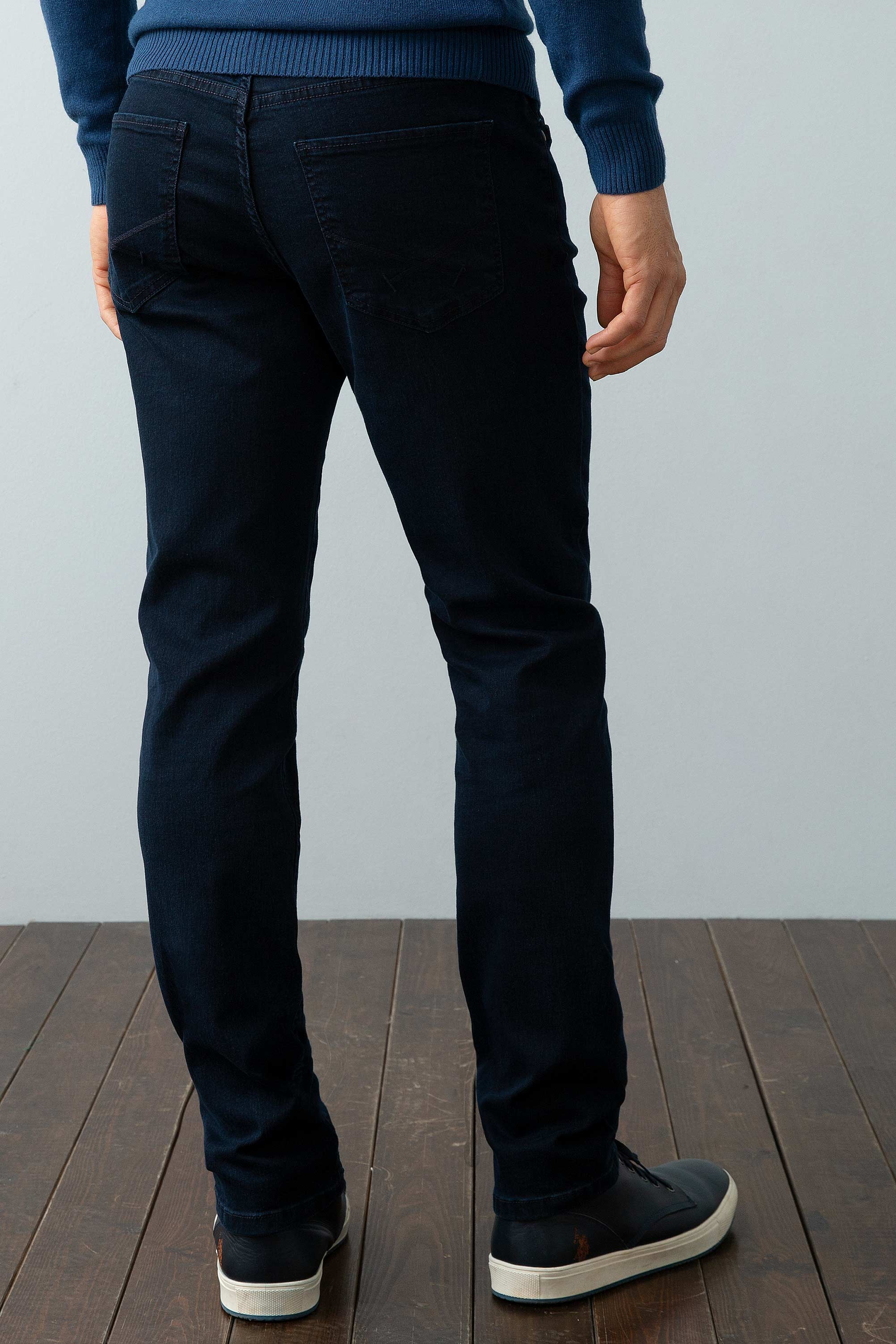 Lacivert Denim Pantolon