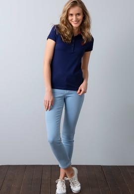 Kadın Lacivert Basic Tişört - 50202756025