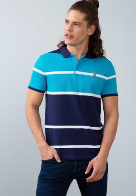 Erkek Petrol Polo Yaka T-Shirt - 50199651031