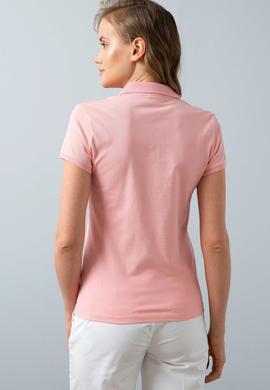 Kadın Pembe Basic Tişört - 50202756058