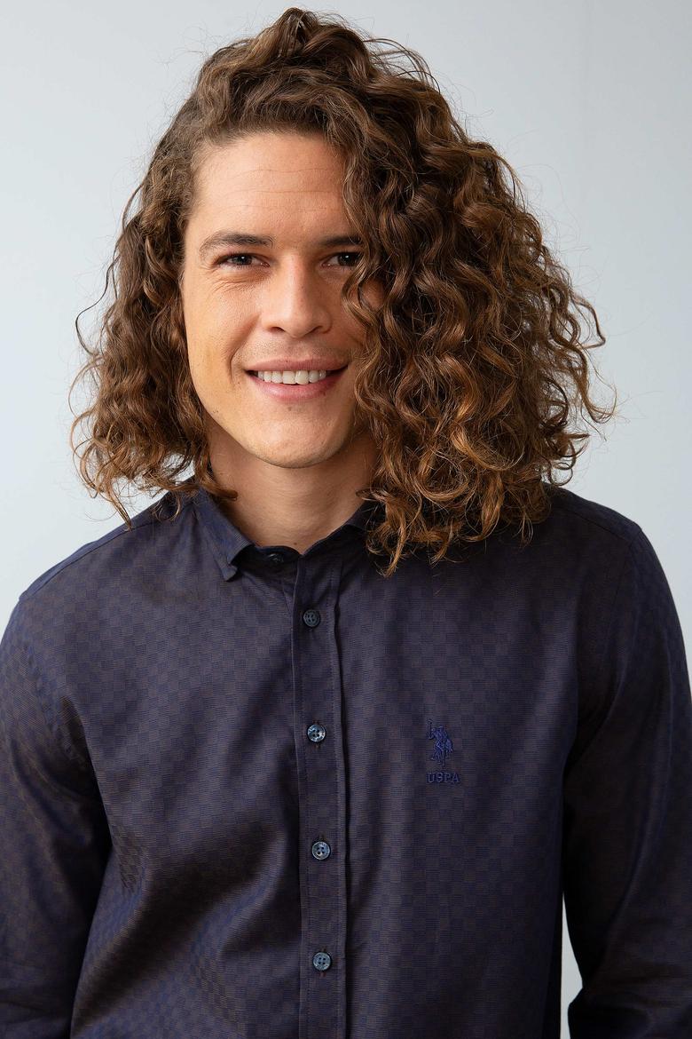 Kahverengi Gömlek Uzunkol