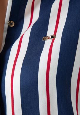 Kadın Lacivert Dokuma Elbise - 50202402001