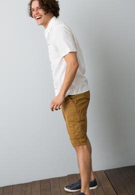 Beyaz Gömlek Kısakol - 50185912002