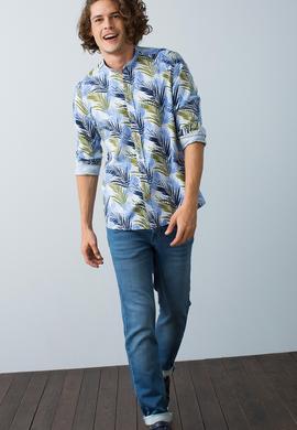 Mavi Gömlek Uzunkol - 50188093019