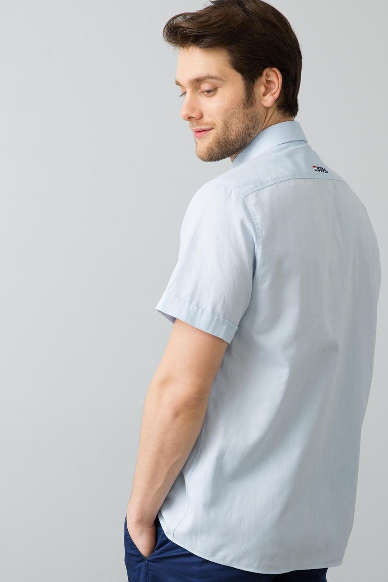 Mavi Gömlek Kısakol - 50185923004