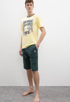 Erkek Sarı Pijama Takımı - 50213337007