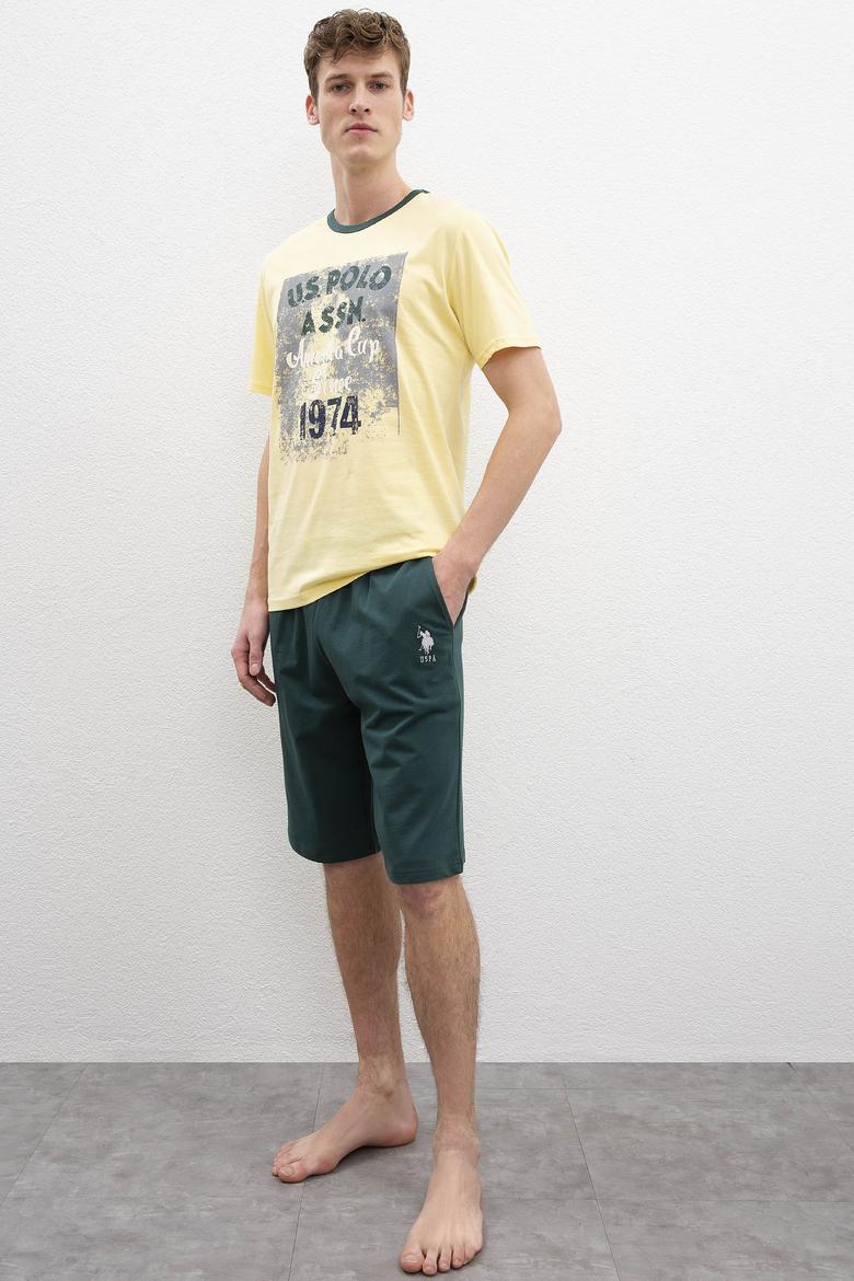 Erkek Sarı Pijama Takımı - 50213337007