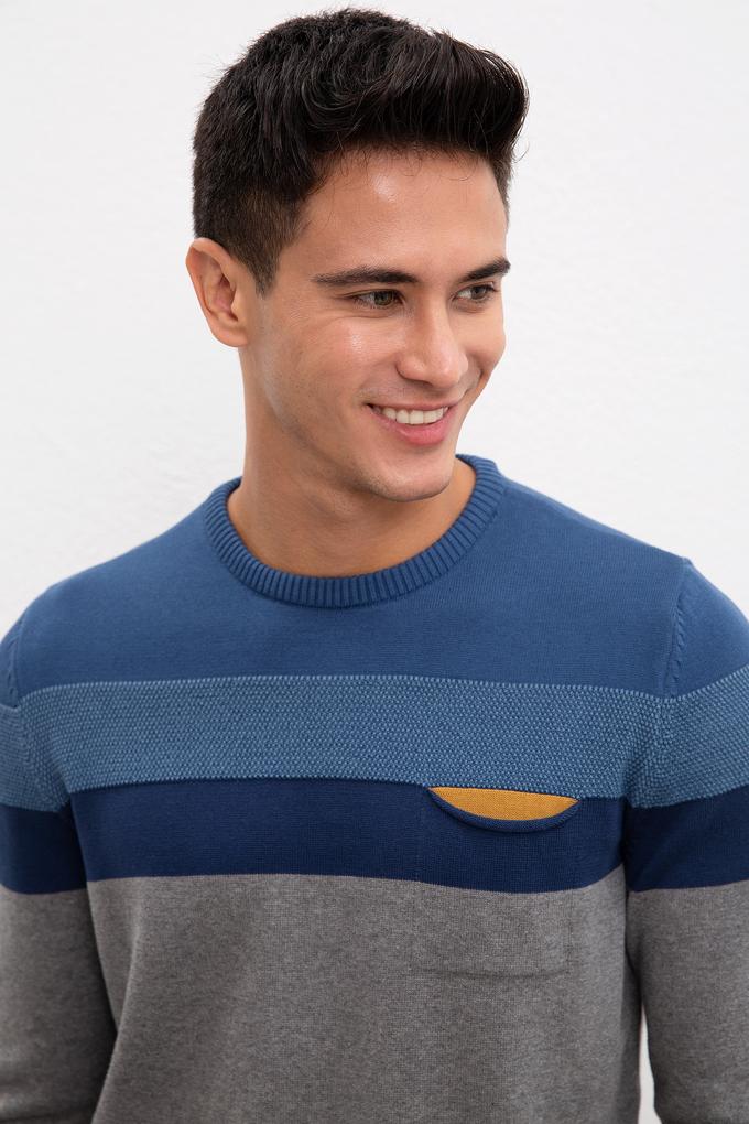 Erkek Gri Melanj Kazak