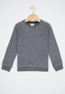 Çocuk Gri Sweatshirt - 50207585024