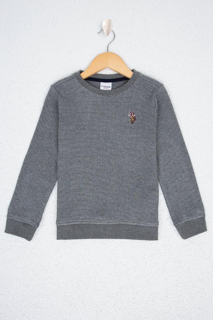 Çocuk Gri Sweatshirt