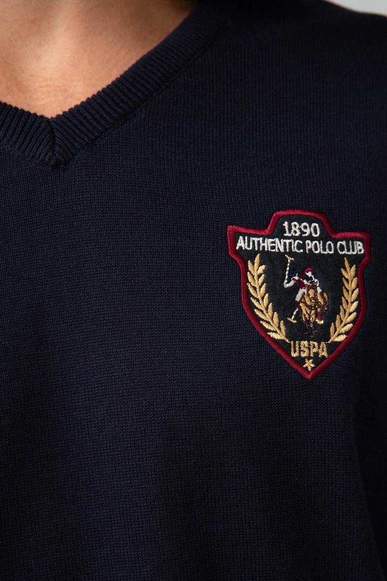 Erkek Lacivert Triko Kazak - 50192332001