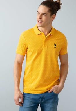 Erkek Koyu Sarı  Polo Yaka T-Shirt - 50199688021