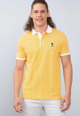 Erkek Sarı  Polo Yaka T-Shirt - 50199922013