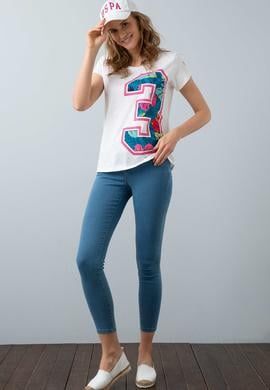 Kadın Açık Mavi Jean Pantolon - 50199640002