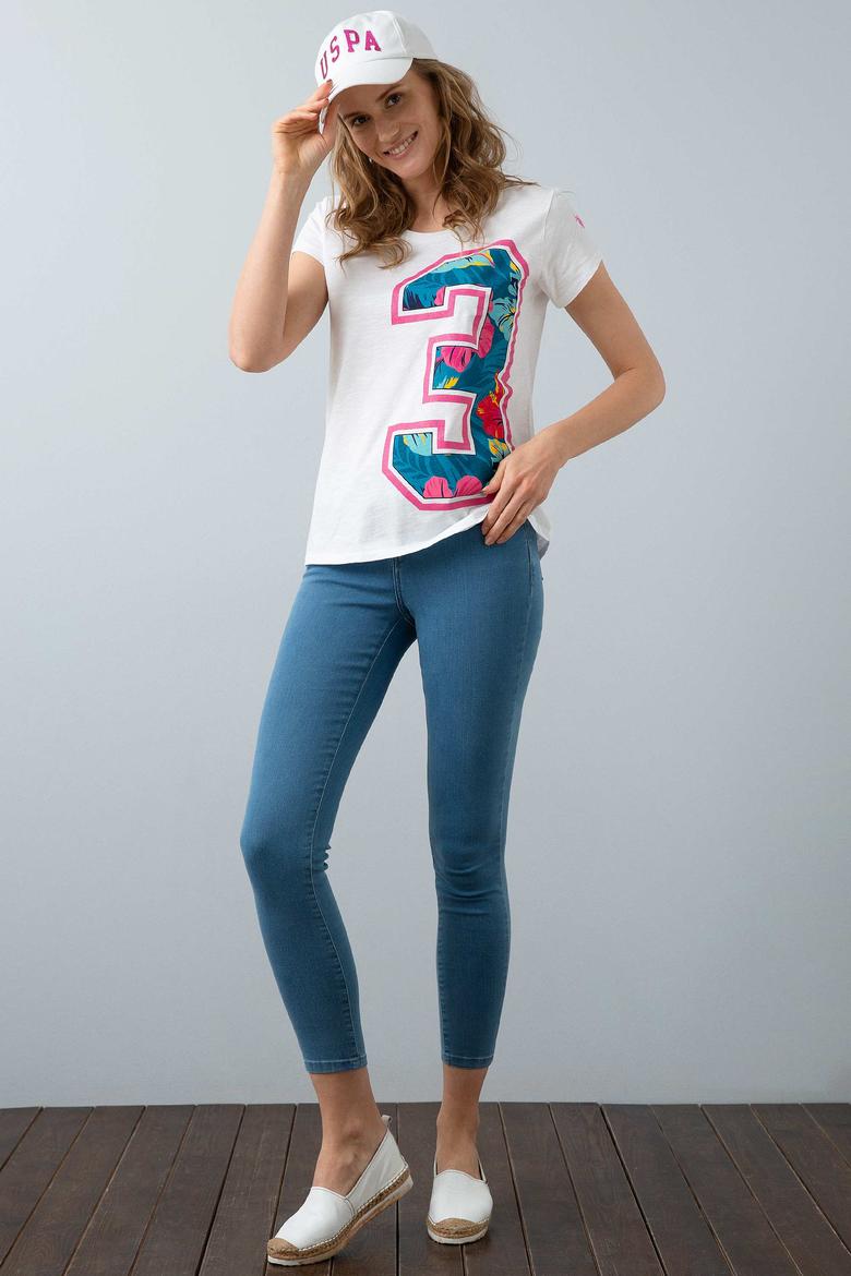 Kadın Açık Mavi Jean Pantolon