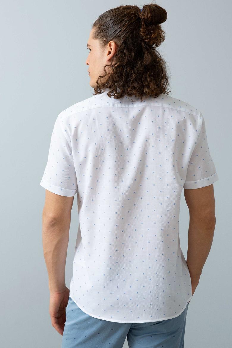 Erkek Beyaz Gömlek Kısakol - 50200238004