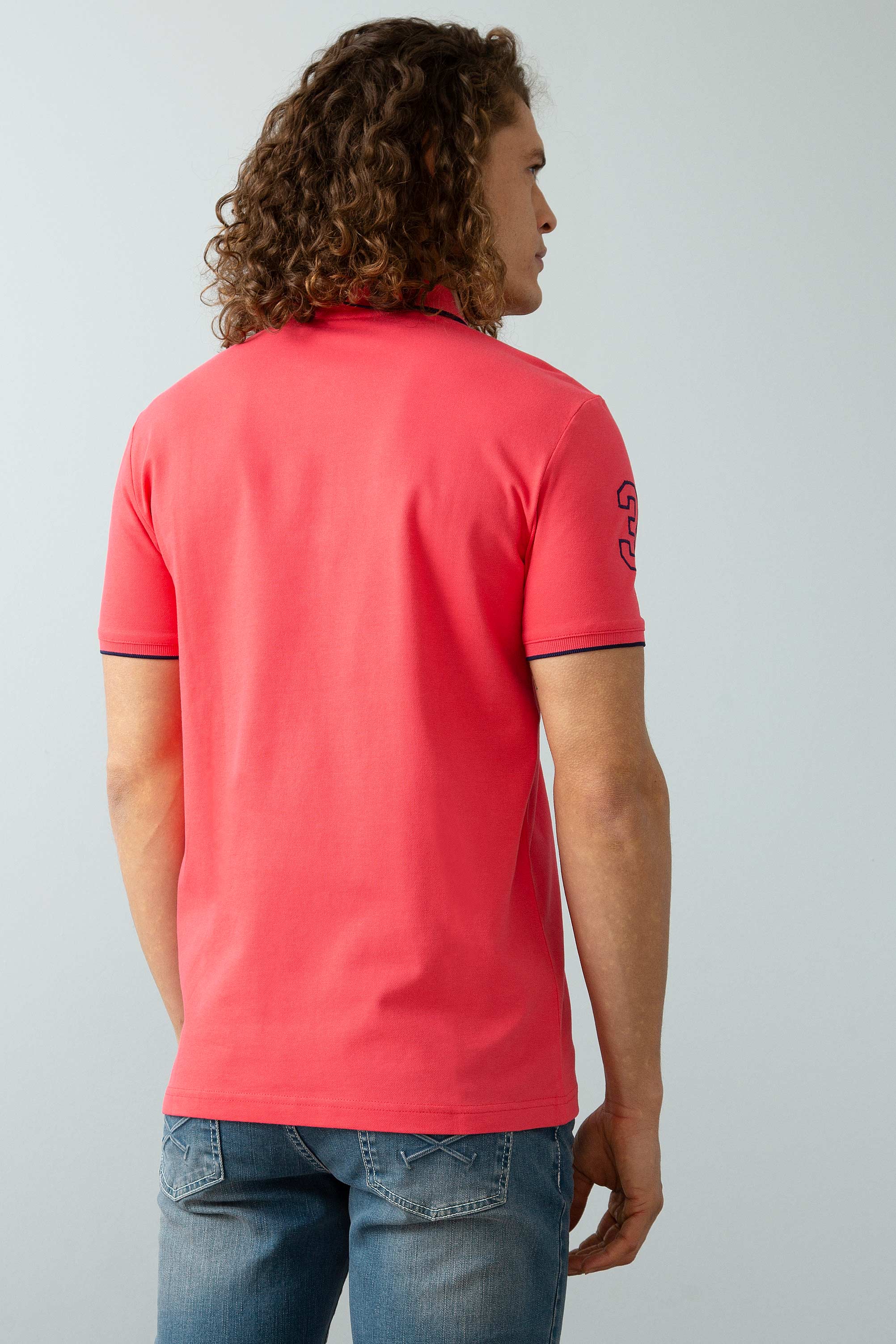 Erkek Pembe T-Shirt Basic