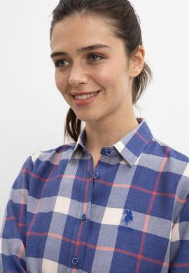 Kadın Lacivert Gömlek Uzunkol - 50207169003