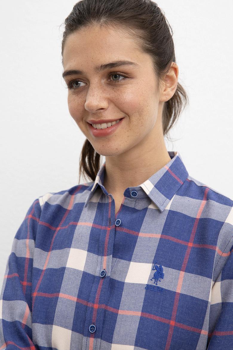 Kadın Lacivert Gömlek Uzunkol - 50207169003