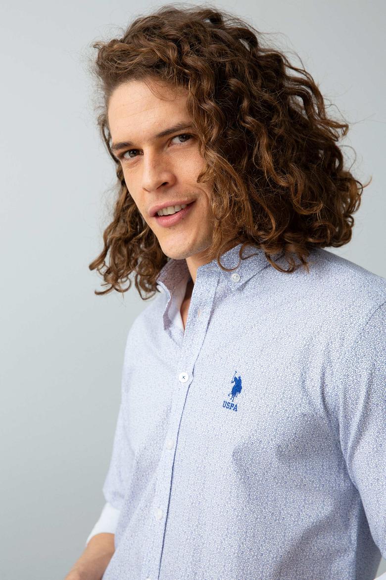 Erkek Beyaz Gömlek Uzunkol - 50199738003