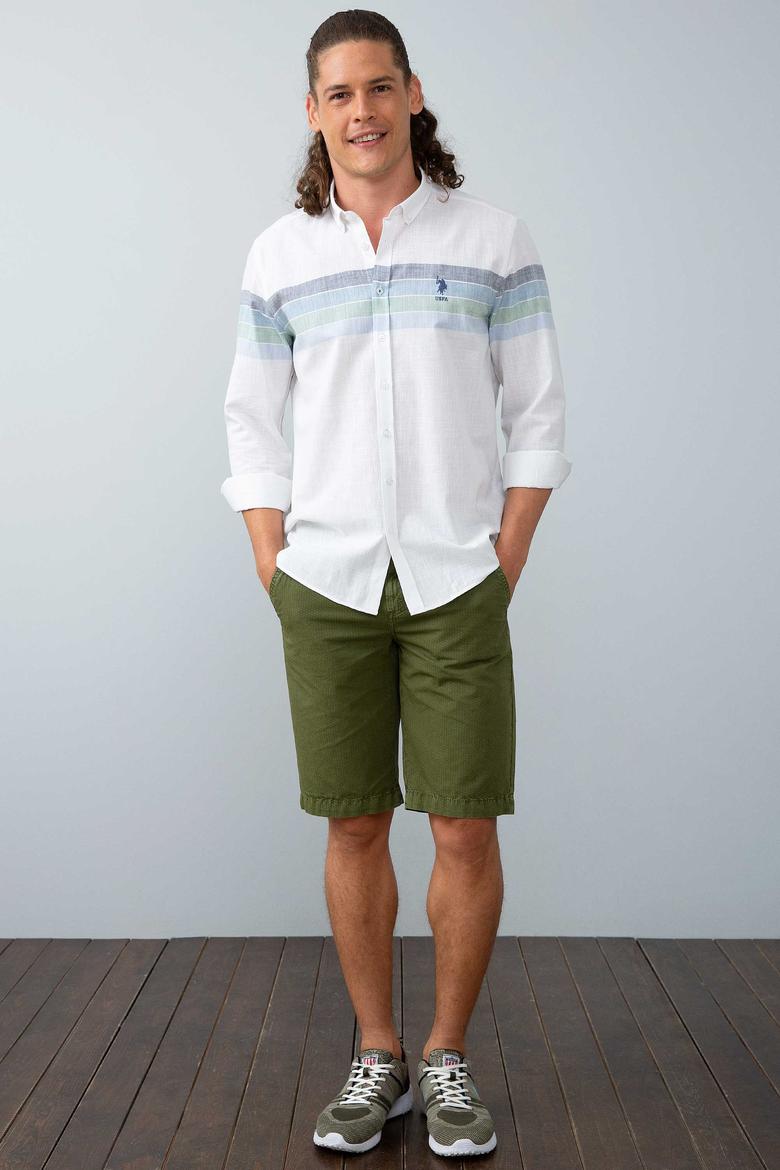 Erkek Lacivert Gömlek Uzunkol - 50199869010