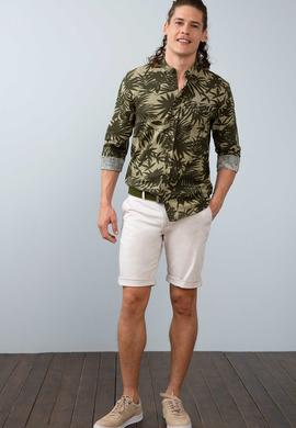 Erkek Yeşil Gömlek Uzunkol - 50202705015